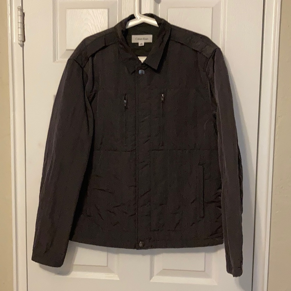 Calvin Klein Dark Gray Men’s Medium Coat